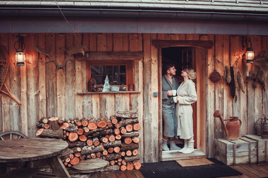 Chalet Trappeur Le Biot Eksteriør billede
