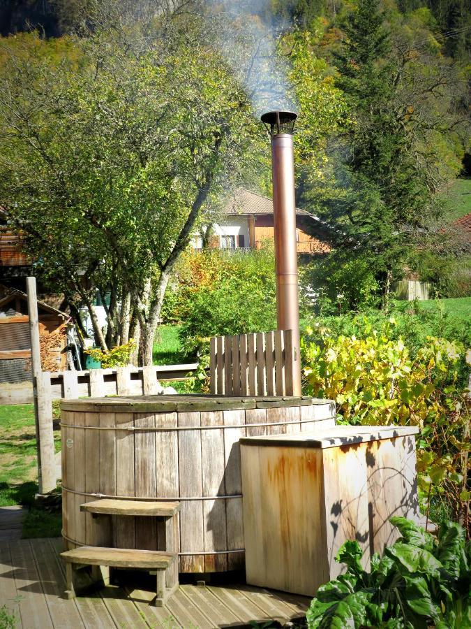 Chalet Trappeur Le Biot Eksteriør billede